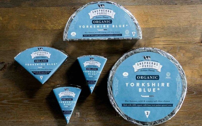 Shepherds Purse Celebrates 35th Anniversary with Launch of Organic Yorkshire Blue Cheese