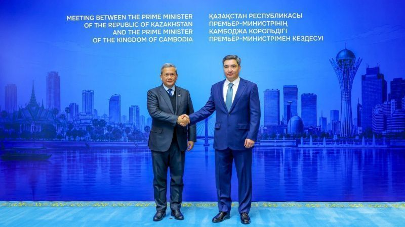 Kazakhstan Proposes Linking Transport Routes Across Asia with Cambodia