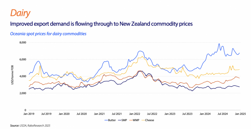 New Zealand Dairy Market in 2025: Stability and Growth Amid Global Challenges