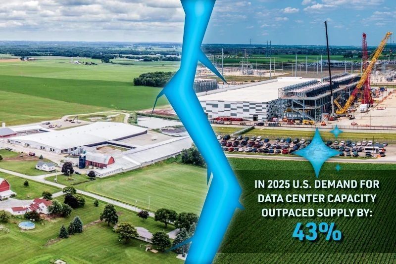 AI Data Centers Drive Up Wisconsin Dairy Land Prices