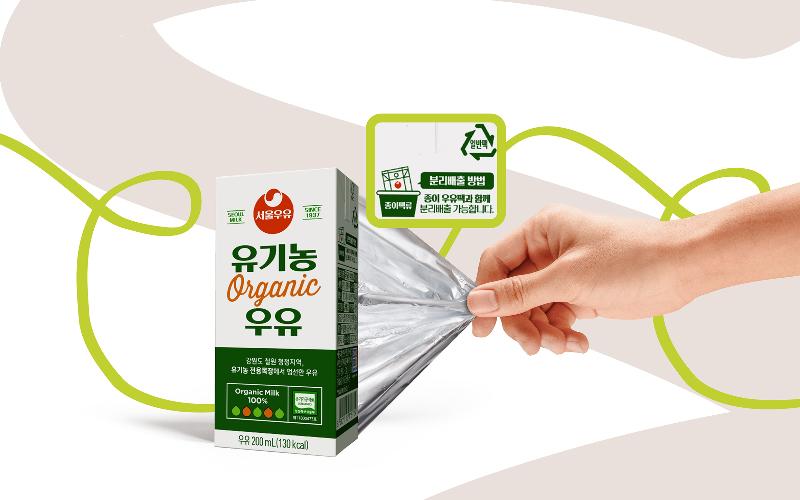 Seoul Dairy, SIG Terra Alu-free + Tam Bariyerli, Kore düzenlemeleri altında geri dönüştürülebilir olarak tanınan ilk aseptik kartonu raflara getiriyor
