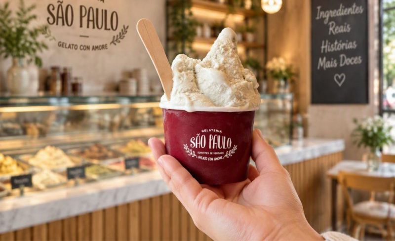 Gelateria São Paulo turns Gorgonzola Piccante into limited ice cream