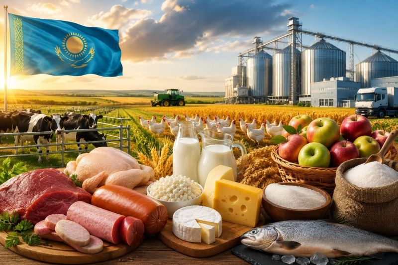 Казахстан увеличивает производство молока и снижает импорт мяса птицы
