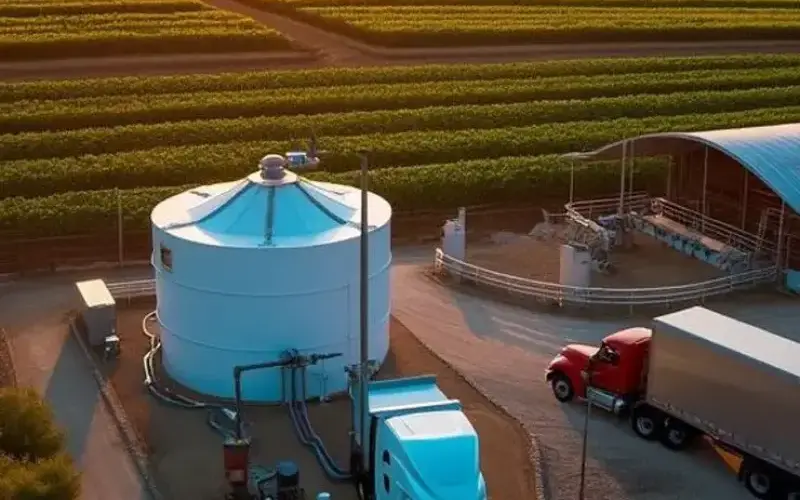 Süt Ürünlerinden Biyogaz Kullanarak Hidrojen Üretimi: Kaliforniya'da Karbon Negatif Bir Girişim