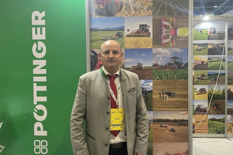 PÖTTINGER представила технику для подбора кормов на KazAgroFarm-2026