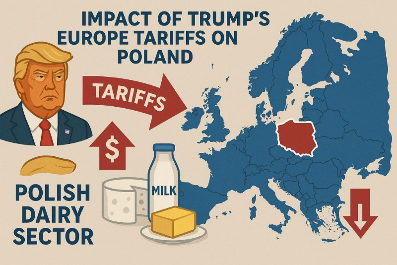 The tariffs on European products introduced by the administration of President Donald Trump
