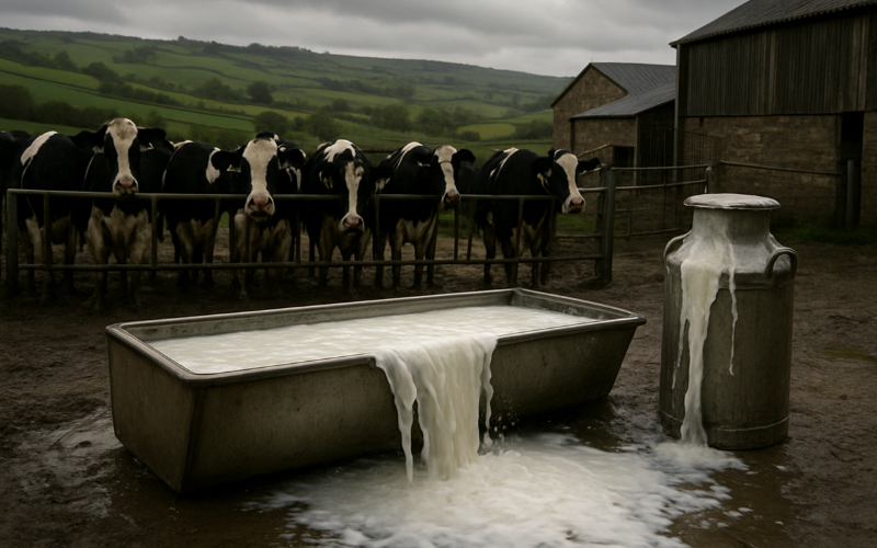 European Dairy Markets Face Historic Low Prices Amidst Oversupply