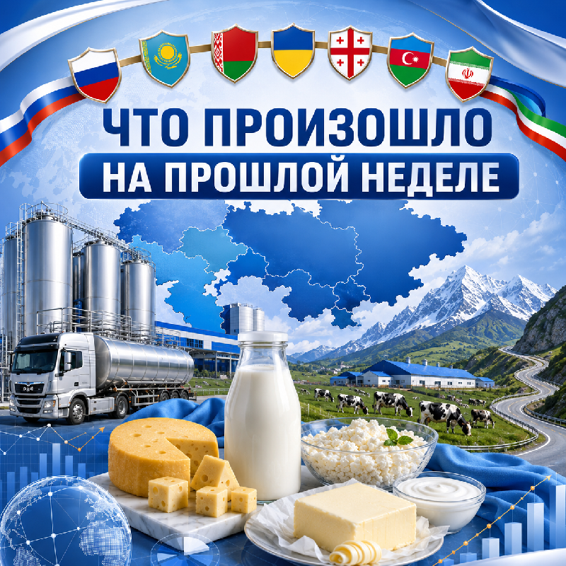 Еженедельный аналитический дайджест DairyNews: 15-21 июня 2026