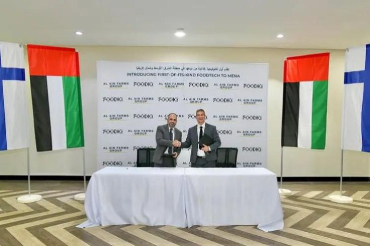 FoodIQ and AI Ain Farms Group Sign Joint Agreement