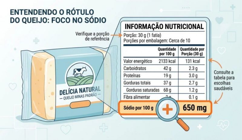 White Cheese Does Not Necessarily Contain Less Sodium Than Yellow Cheese