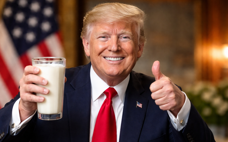 ABD Yasası, Okul Yemeklerinde Tam Yağlı Sütü Yeniden Getiriyor — Federal Beslenme Politikasında Büyük Değişiklik