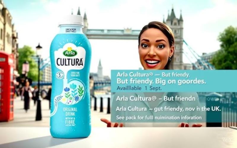 Arla, Cultura Ürün Serisini İngiltere Pazarına Sunuyor