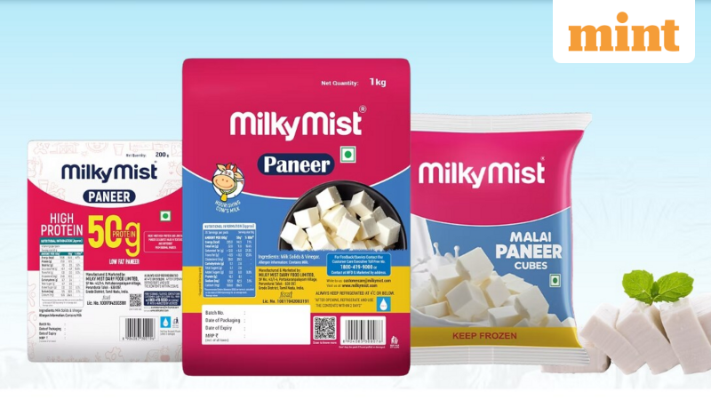Milky Mist Denies FSSAI Inquiry Into Paneer Products