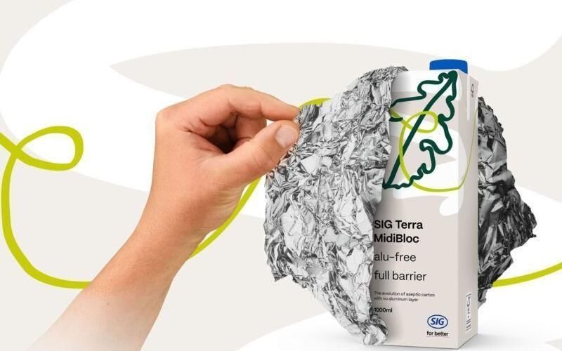 SIG unveils first alu layer-free full barrier aseptic carton solution for multi-serve packaging