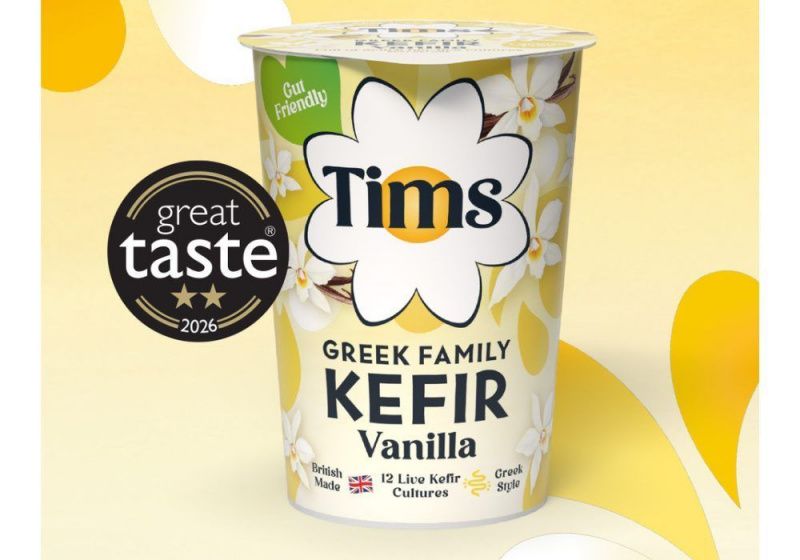 Tim’s Vanilla Kefir 2 Yıldız Great Taste Ödülü'nü Kazandı