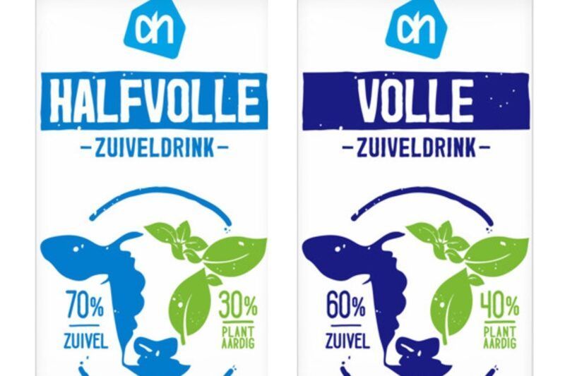 Dairy Giant Albert Heijn Debuts Hybrid Milks in the Netherlands