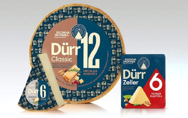 Российские сыры Dürr «ЭкоНивы» завоевали золото на престижном конкурсе Le Mondial du Fromage во Франции