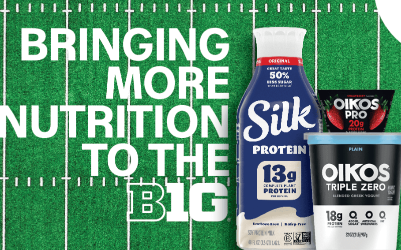 Danone Partners with Big Ten to Promote Nutritional Products on Campuses