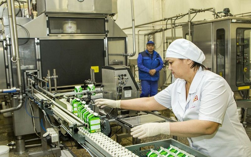 За январь производство молочных продуктов в Казахстане выросло до 41,6 млрд тенге