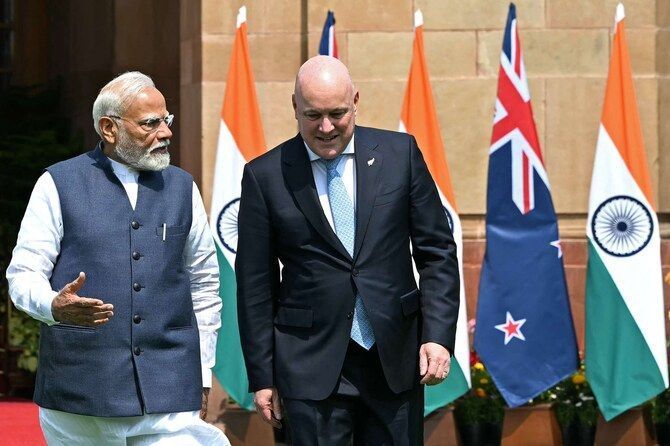 India, New Zealand agree to deepen ties, restart free trade talks