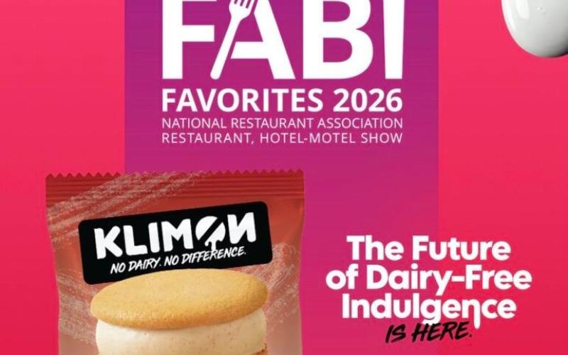 فوز ساندويتش الآيس كريم الخالي من الألبان من KLIMON بجائزة FABI لعام 2026
