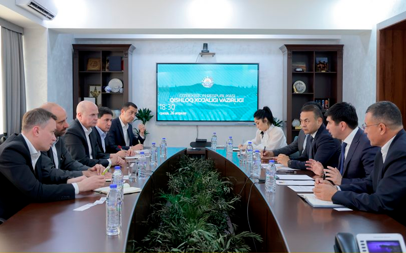 «Claas Central Asia Investment» будет поставлять сельхозтехнику для АПК Узбекистана 