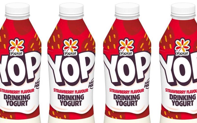 Yoplait relanza YOP para capturar el creciente mercado de bebidas lácteas