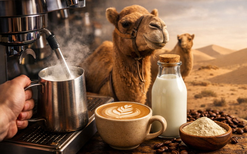 From Desert Milk to Flat White: Why Camel Milk Is Struggling to Fit Into Coffee