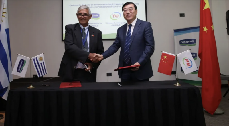 Conaprole and Yili Sign Strategic Cooperation Agreement