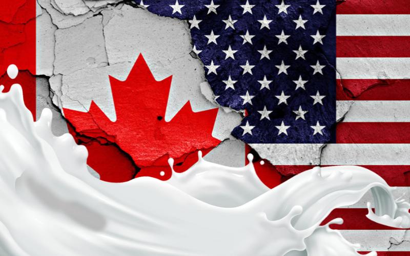 美国在USMCA谈判前对加拿大乳制品市场提出异议