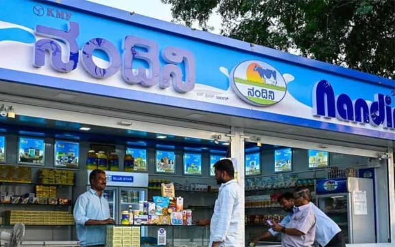 KMF's Enforcement of Brand Exclusivity at Nandini Booths Tightens Market Control