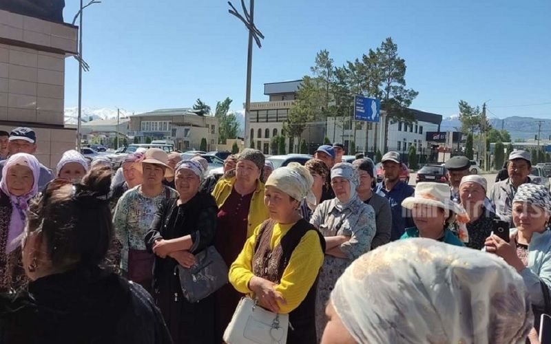 Farmers in Kyrgyzstan rallied due to low milk purchase prices