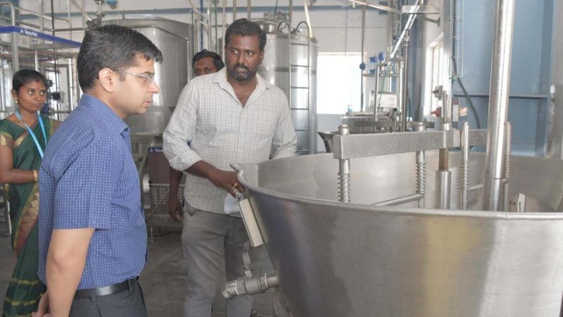 Thoothukudi Bölgesinde Süt Fabrikası ve Refah Programlarının İncelenmesi