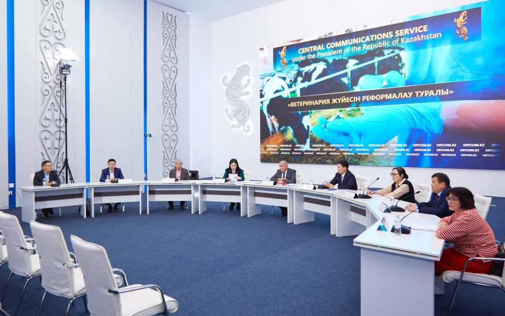 Реформирование ветеринарной службы РК обсудили эксперты с Аскаром Жакулбаевым