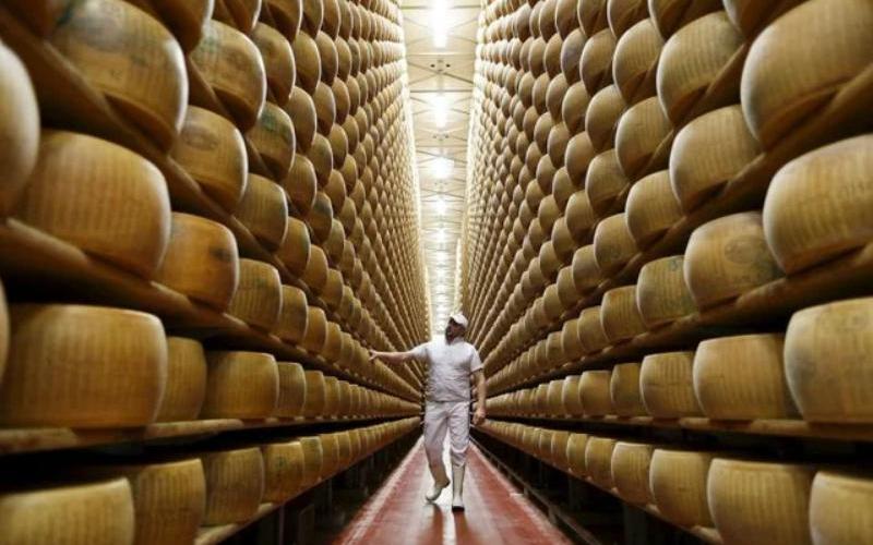 意大利银行接受帕尔马干酪作为贷款抵押品