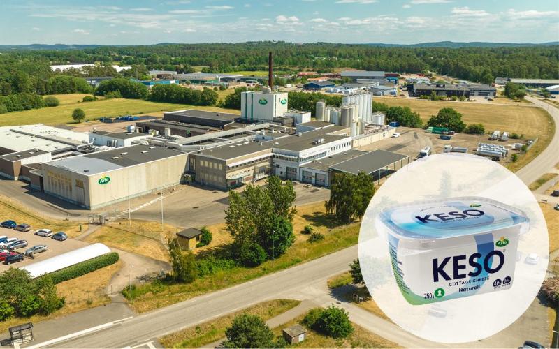 Arla Invests €6 Million to Expand Cottage Cheese Production in Falkenberg