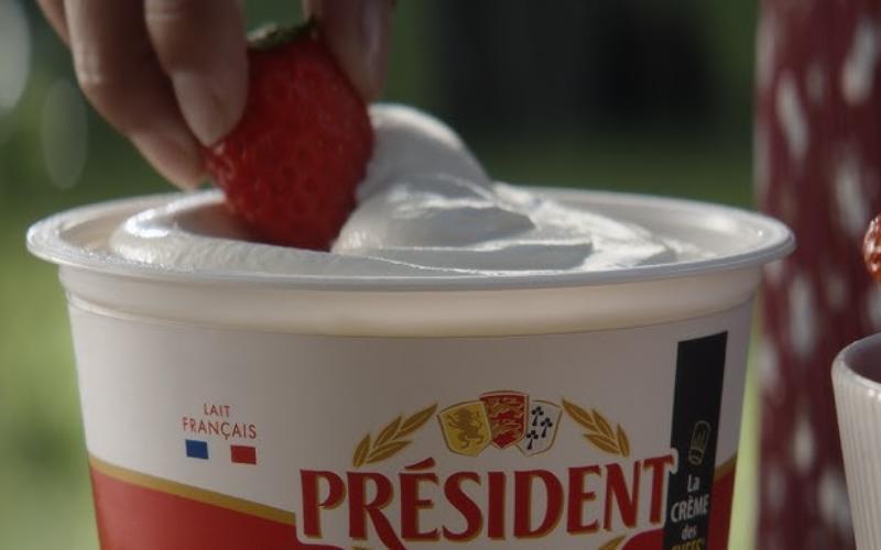 Président, Fransız Krema Ürününü İngiltere Pazarına Sundu