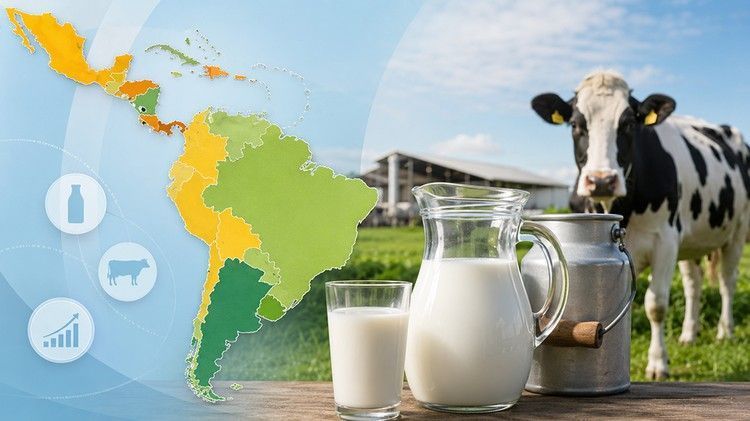 Arjantin, Latin Amerika'nın En Rekabetçi Süt Üreticisi Oldu