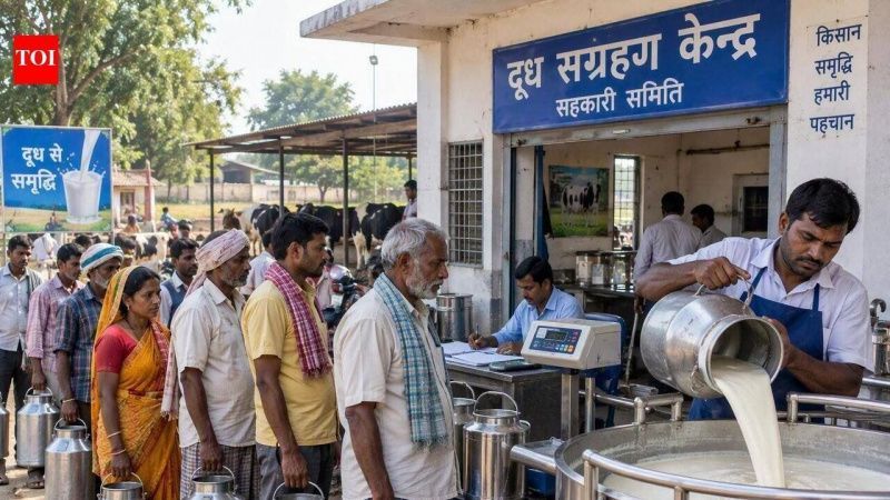 New dairy cooperatives in India add 91,000kg to daily milk collection