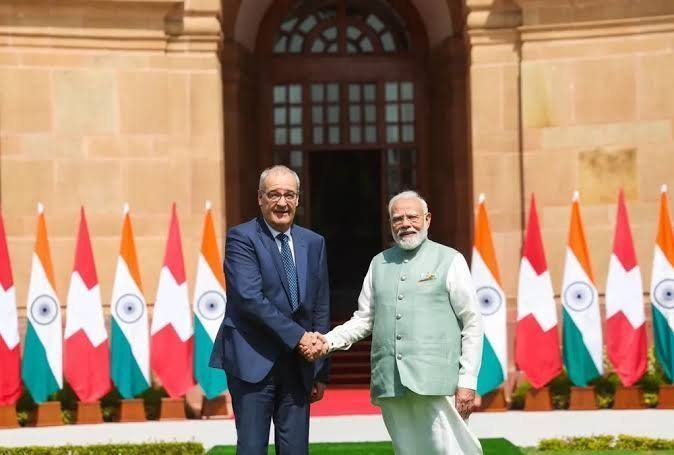 Modi Gave Switzerland’s President Three Indian Cheeses