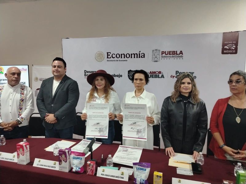 Puebla Launches Subsidized Milk Program for Over 500 Federal Worker Families