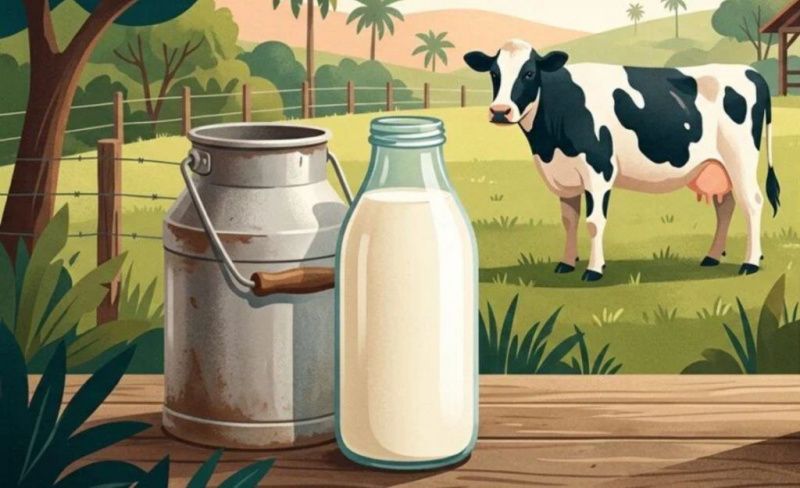 Brucellosis Can Spread from Cattle to People through Raw Milk